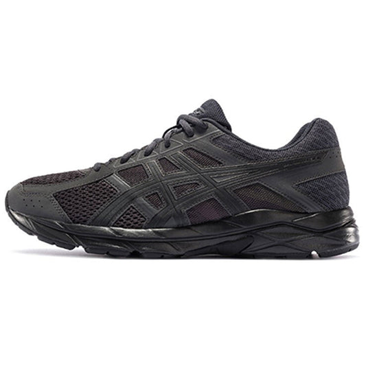 ASICS Gel-Contend 4 Black Running Sneakers | Lightweight Low-Top Trainers for Men & Women