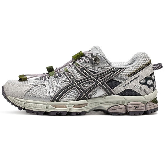 ASICS Gel-Kahana 8 Grey Running Sneakers | Lightweight Low-Top Trainers for Men & Women