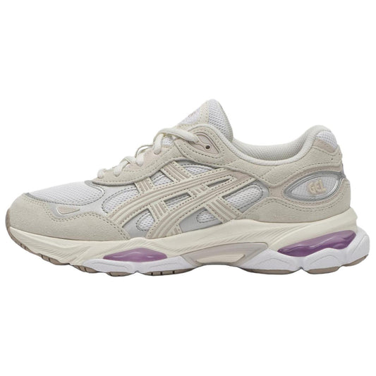 ASICS GEL-NYC 2.0 Beige Running Sneakers | Lightweight Low-Top Trainers for Men & Women